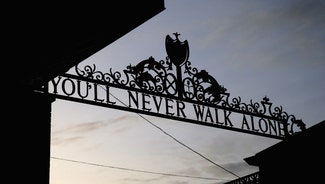 Next Story Image: Liverpool fan left with 'You'll Never Walk' leg tattoo after amputation